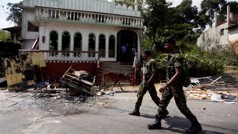 Sri Lankan soldiers/Aljazeera.