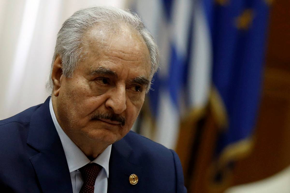 Khalifa Haftar/Aljazeera.