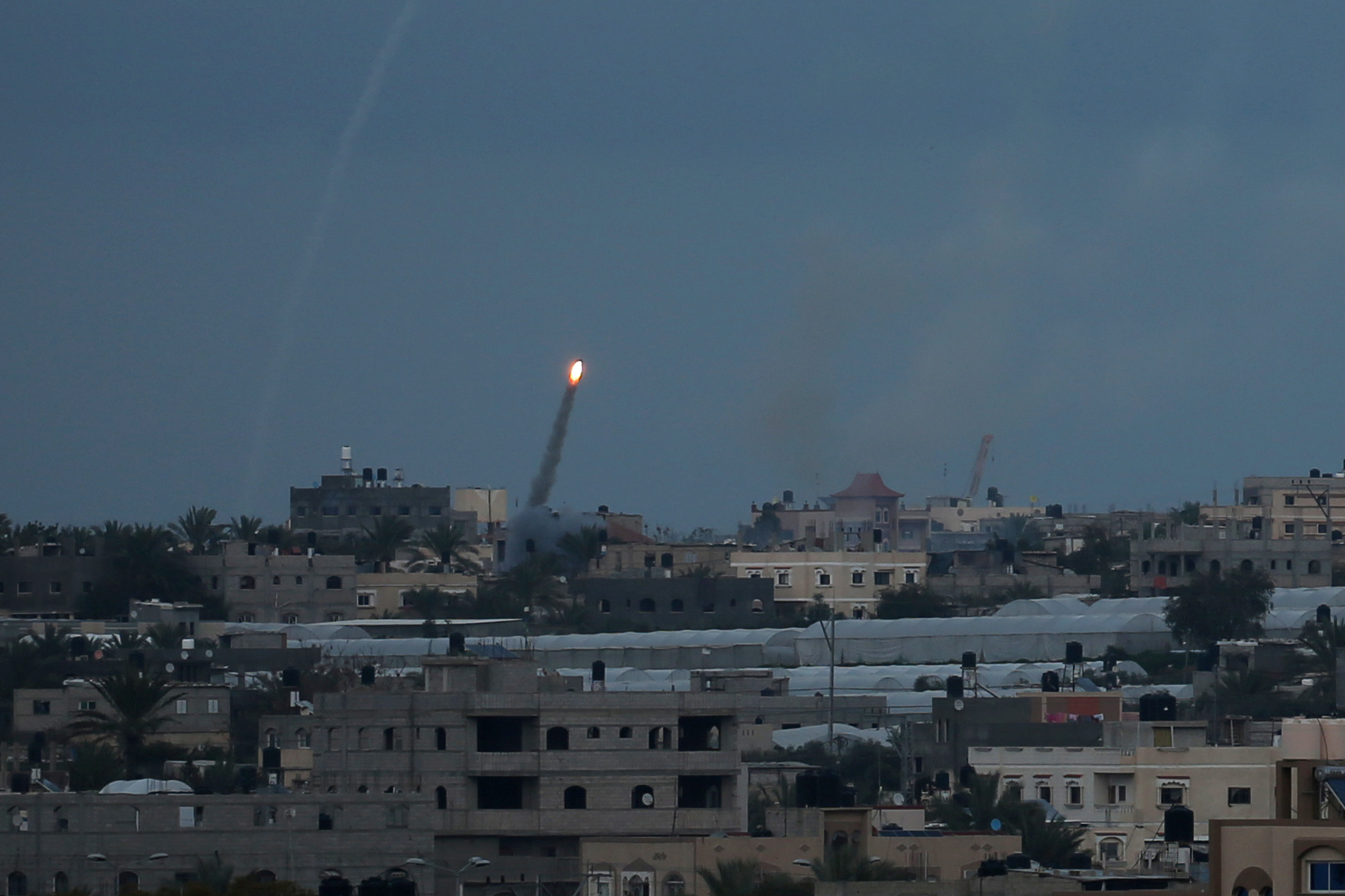 At least 35 people have been killed in Israeli air raids across various areas of the Gaza Strip since dawn today.