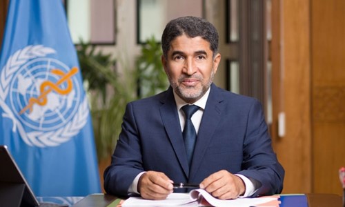 Dr. Ahmed Al-Mandhari, WHO Regional Director for the Eastern Mediterranean.