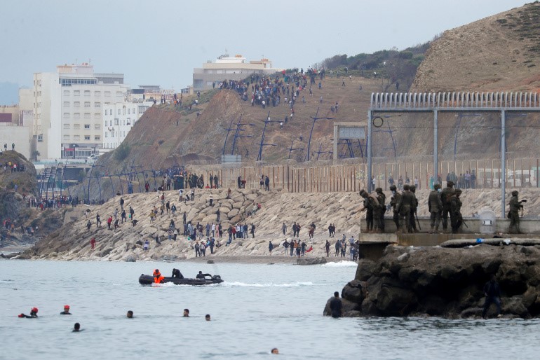 Migrants are continuing to travel from Morocco to a Spanish enclave in North Africa/Aljazeera.