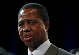 Zambian President Edgar Lungu [Reuters]