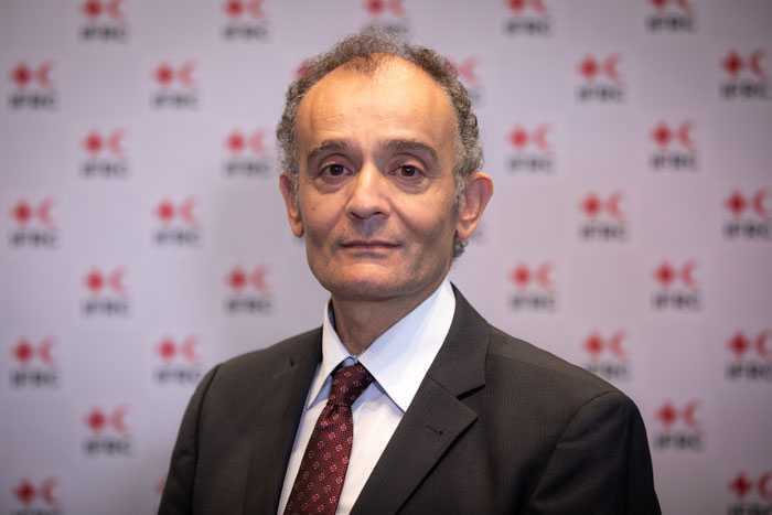 Dr. Hossam Elsharkawi, IFRC Regional Director for the Middle East and North Africa.