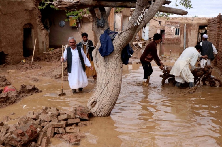 The flooding happened in Kam Dish district in Nuristan province/Aljazeera.