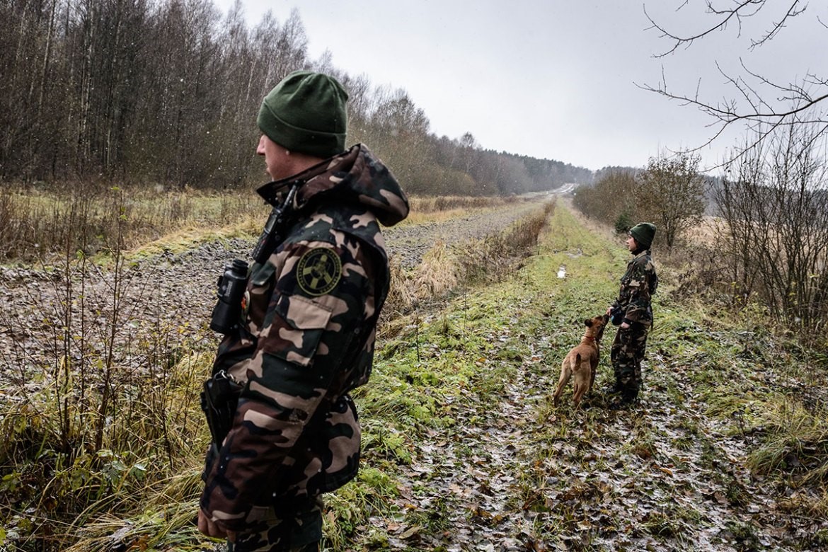 Belarus–Poland border/Aljazeera.