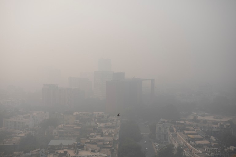 New Delhi suffers the most toxic air in a year/Aljazeera.