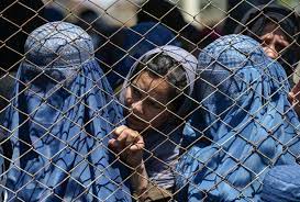 Afghan women in Kabul, April 2021 [Reuters]