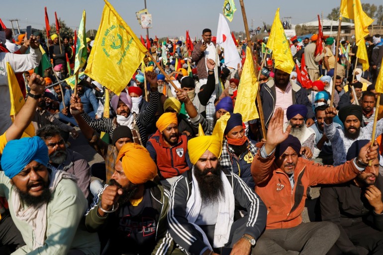 Indian farmers vow to intensify protests/Aljazeera.