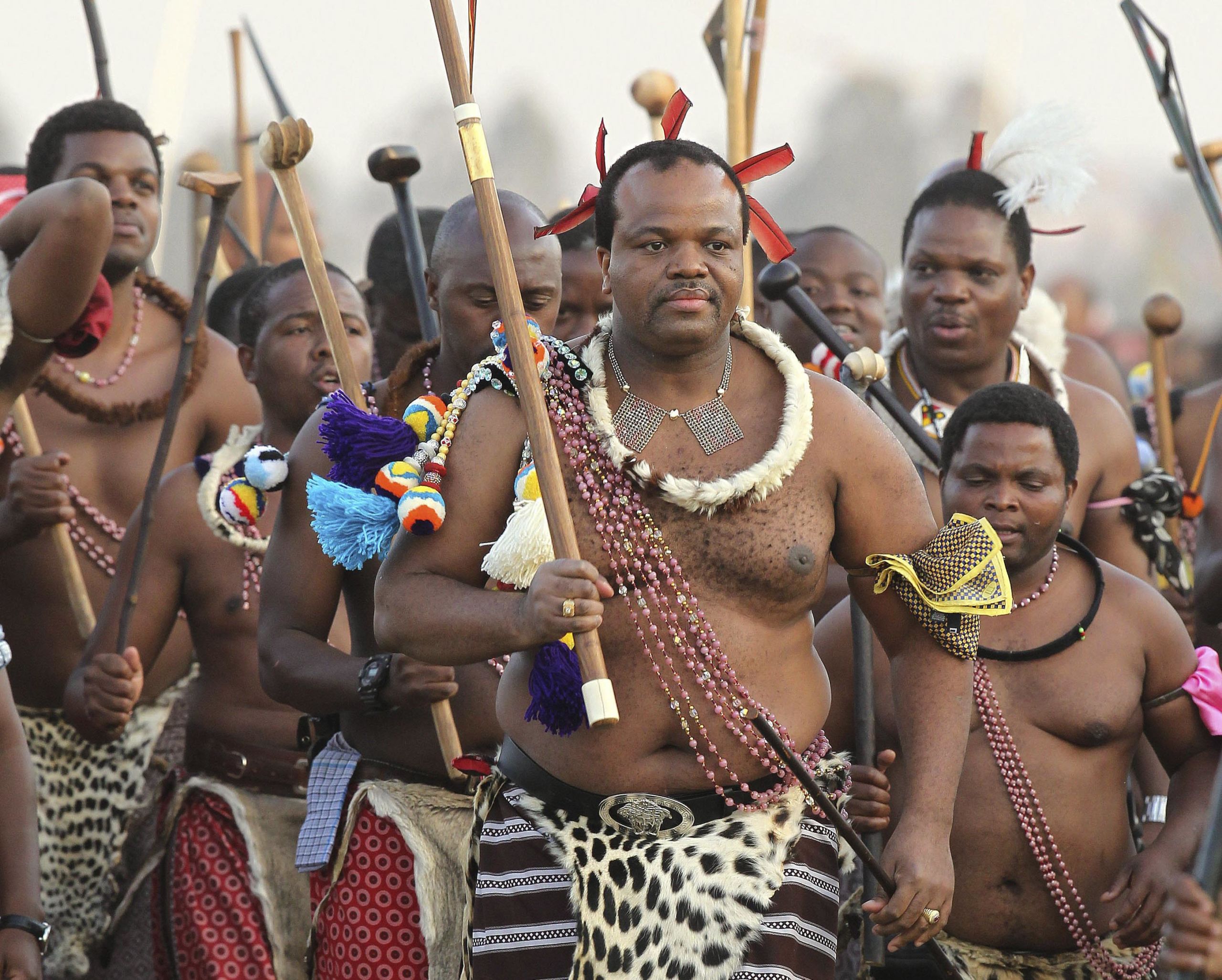 King Mswati III [Reuters]