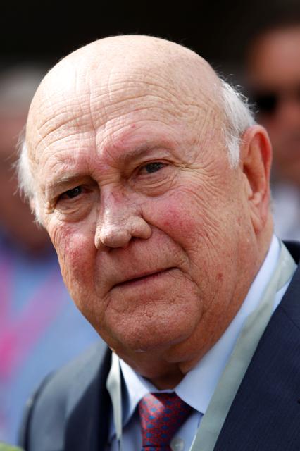 FW de Klerk [Reuters]