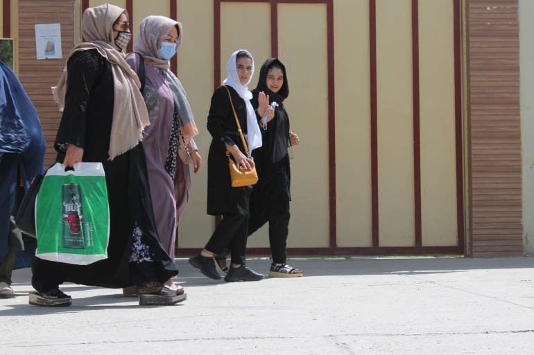 The UN has condemned the Taliban government's decision to ban female workers/Aljazeera.