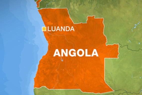 Angola map/Aljazeera.