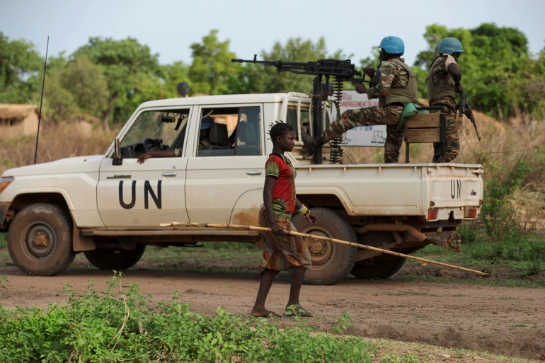 UN troops in Central African Republic/Aljazeera.