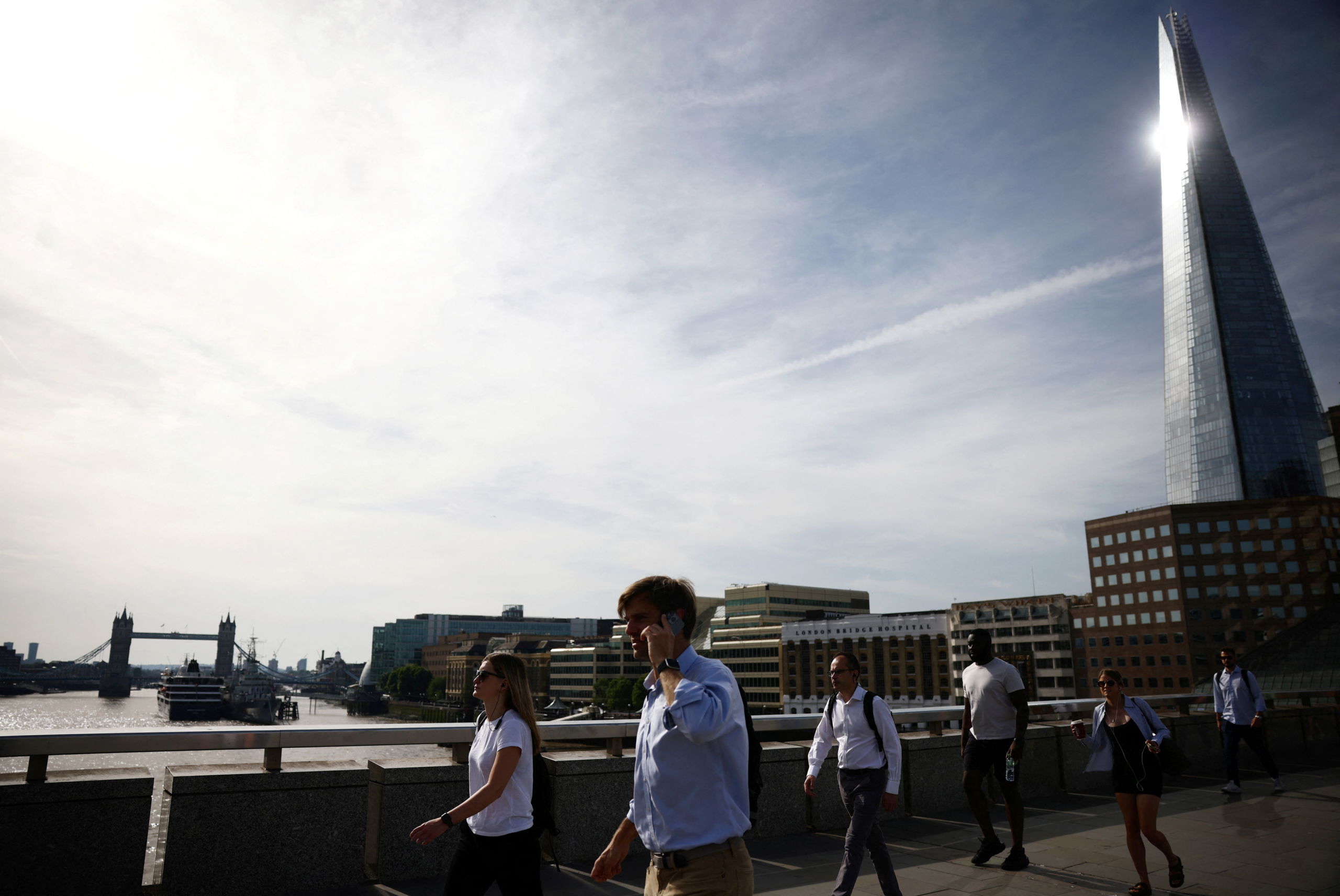 Temperatures in the UK soar to 34 degrees/Reuters.