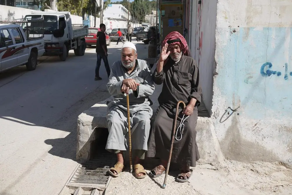 Gazan refugees/Aljazeera archive.