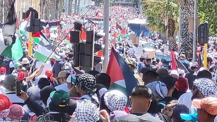 Cape Town Palestinian March/Agencies.