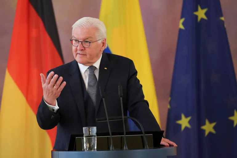 German President Frank-Walter Steinmeier/Aljazeera.