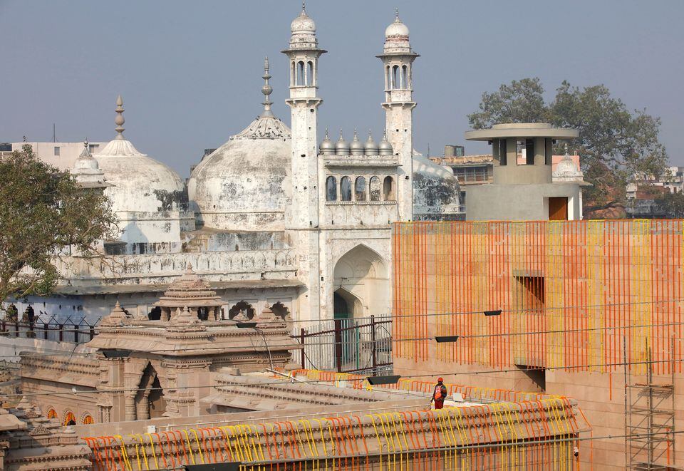 The Gyanvapi mosque in the northern Hindu holy city has become the latest potential flashpoint between the majority Hindu community and<br />  its Muslim minority/Reuters.