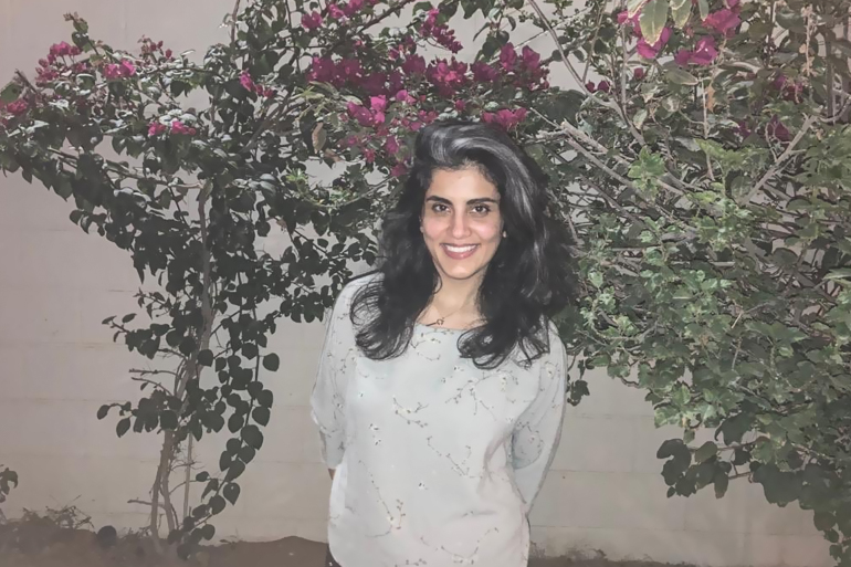 صورة للهذلول بعد الإفراج عنها (مواقع التواصل)<br />
