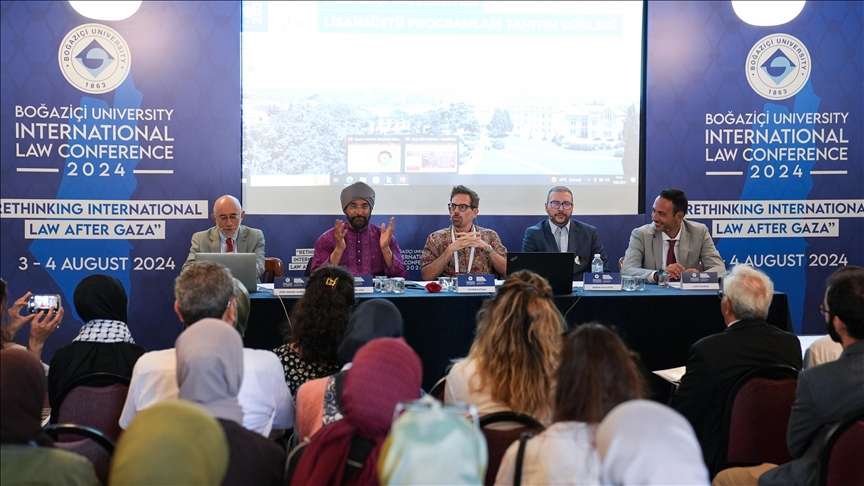 في ظل حرب غزة.. حقوقيون بإسطنبول يبحثون الإبادات الجماعية تاريخيا (الأناضول)<br />
