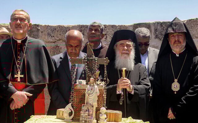  Christian leaders condemned attacks by settlers on sacred sites across the occupied West Bank/AFP