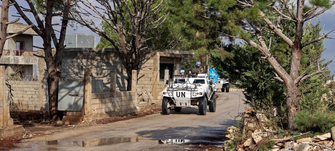 UNIFIL UNIFIL peacekeepers on patrol in southern Lebanon. (file photo)