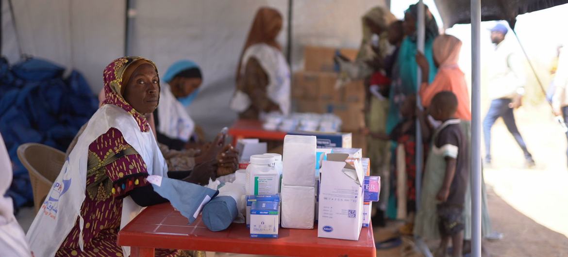 © UNFPA/Sufian Abdulmouty El-Obeid Maternity Hospital in North Kordofan State has come under increasing pressure as tens of thousands of people, many in dire need of healthcare, flee the violence engulfing neighbouring South Kordofan State.