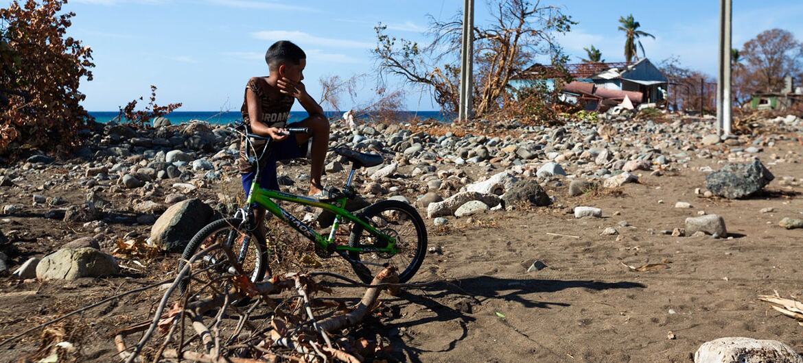 © UNICEF/Claudio Pelaez Hurricane Melissa struck Cuba in late October 2025, causing massive devastation across the island nation.