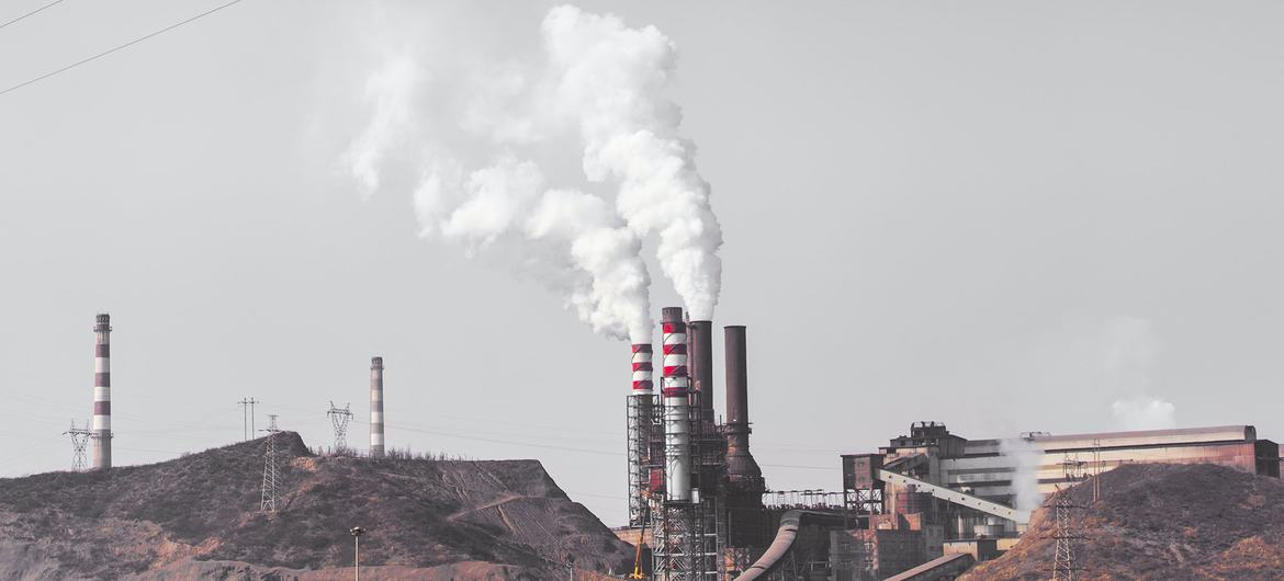 © Unsplash/Juniper Photon Fossil fuels emit air pollutants that are harmful to both the environment and public health.