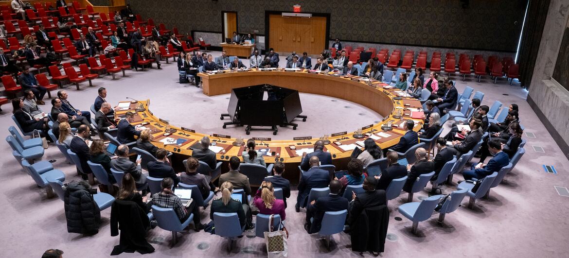 UN Photo/Manuel Elías A wide view of the Security Council. 