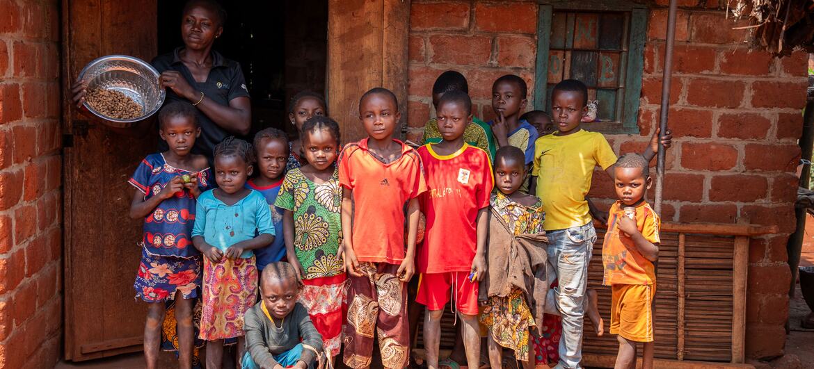 © WFP/Aurore Vinot/ The Central African Republic, one of the poorest countries in Africa has a history of conflict.